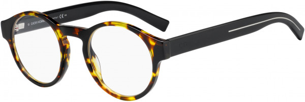 Dior Homme Blacktie 245 Eyeglasses, 0581 Havana Black