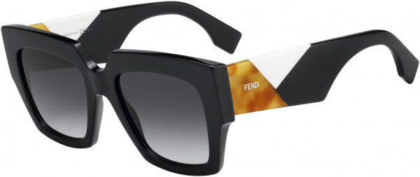 Fendi FF 0263/S Sunglasses, 0807 Black