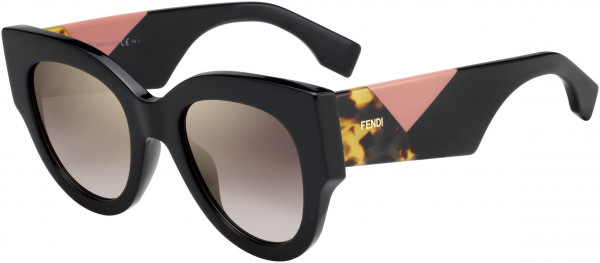Fendi FF 0264/S Sunglasses, 0807 Black