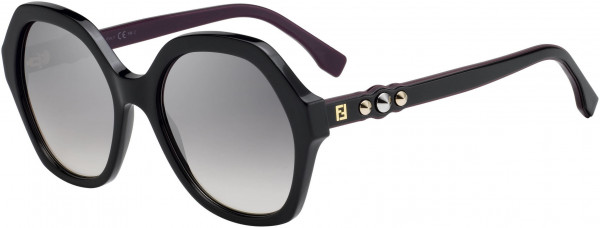 Fendi FF 0270/S Sunglasses, 0807 Black
