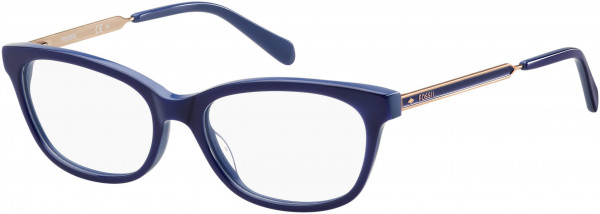 Fossil FOS 7010 Eyeglasses, 0PJP Blue