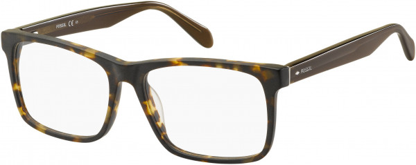 Fossil FOS 7013 Eyeglasses, 0N9P Matte Havana
