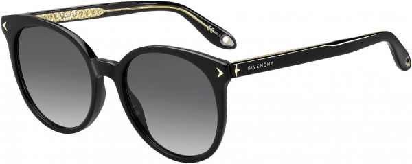 Givenchy GV 7077/S Sunglasses, 0807 Black