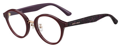 Jimmy Choo Safilo Jc 197/F Eyeglasses, 0MXW(00) Bu Glitter