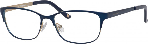 Liz Claiborne L 636 Eyeglasses, 0E8W Semi Matte Navy