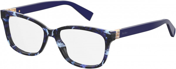Max Mara MM 1321 Eyeglasses, 0XP8 Blush Havana Blue