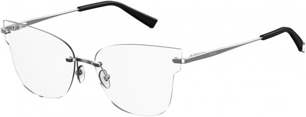 Max Mara MM 1324 Eyeglasses, 079D Silver Black