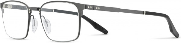 Safilo Design Canalino 03 Eyeglasses, 0R80 Semi Matte Dark Ruthenium