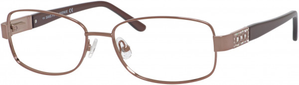 Saks Fifth Avenue Saks 303 Eyeglasses, 009Q Brown
