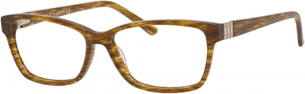Saks Fifth Avenue Saks 304 Eyeglasses, 0DXH Havana Bwglgd