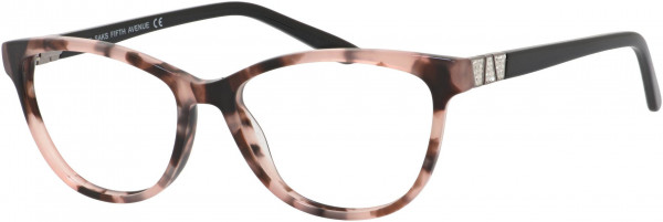 Saks Fifth Avenue SAKS 306 Eyeglasses, 0HT8 Pink Havana