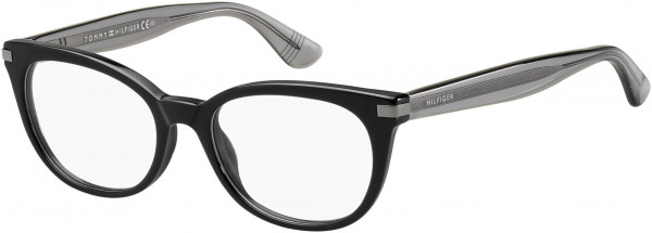 Tommy Hilfiger TH 1519 Eyeglasses, 008A Black Gray
