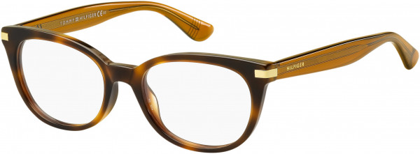 Tommy Hilfiger TH 1519 Eyeglasses, 0SX7 Light Havana