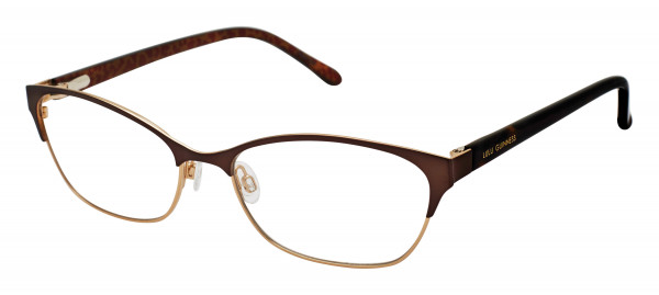 Lulu Guinness L202 Eyeglasses, Brown/Light Brown (BRN)