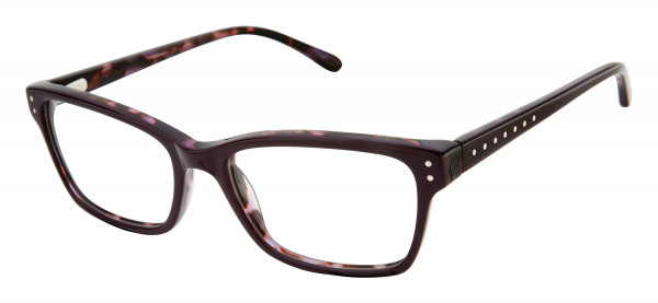Lulu Guinness L911 Eyeglasses, Purple (PUR)