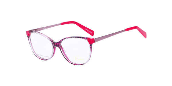 Alpha Viana V-1043 Eyeglasses, C1-demi/ pink