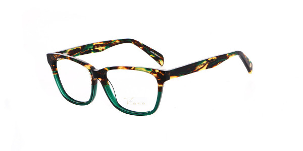 Alpha Viana V-1029 Eyeglasses, C1-green strip