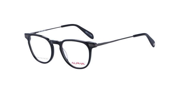 Alpha Viana A-3063 Eyeglasses, C1 - Black