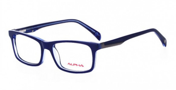 Alpha Viana A-3044 Eyeglasses, C3 - Blue/L.Blue