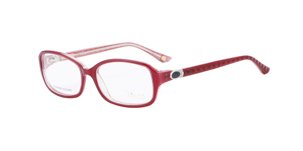 Alpha Viana V-1028 Eyeglasses, C3- pink/crystal