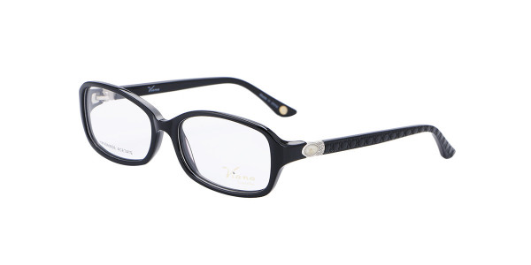 Alpha Viana V-1028 Eyeglasses, C1- black