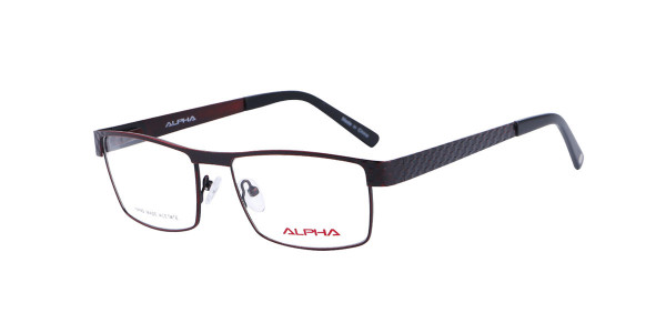 Alpha Viana A-3064 Eyeglasses, C3 - Matte Burgundy