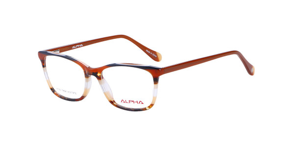 Alpha Viana A-3067 Eyeglasses, C3- multicolor/ brn/ blue