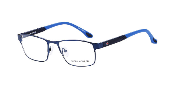 Alpha Viana H-6026 Eyeglasses, C2- dark blue/ light blue