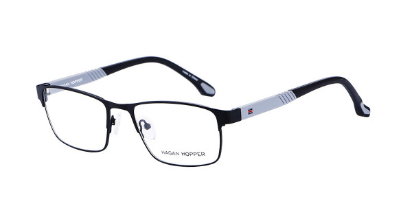 Alpha Viana H-6026 Eyeglasses, C1- black / grey