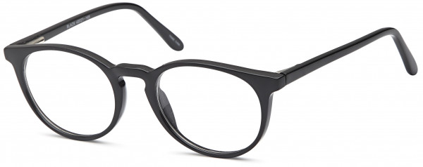 4U US 82 Eyeglasses, Black