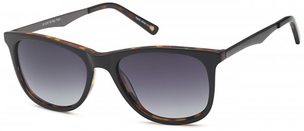 José Feliciano JF 610 Sunglasses, Shiny Black