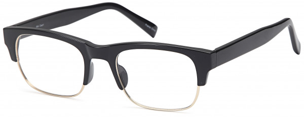 Millennial IRA Eyeglasses, Black/Gold