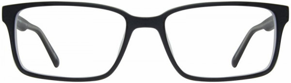 Adin Thomas AT-374 Eyeglasses, 3 - Matte Black / Matte Crystal