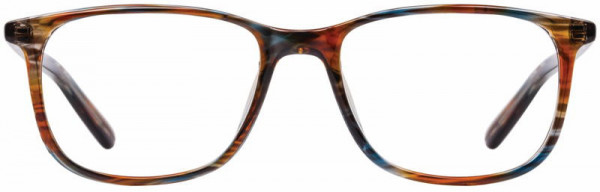 Elements EL-290 Eyeglasses, 2 - Amber / Gray Demi