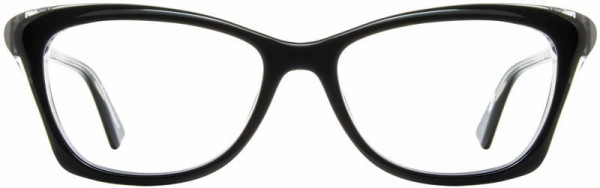 Cinzia Designs CIN-5070 Eyeglasses, 2 - Black / Crystal