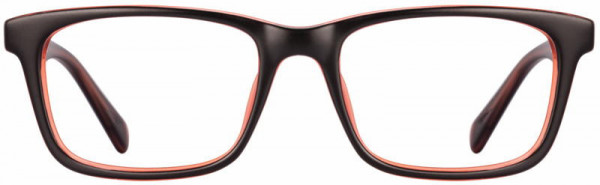 Elements EL-292 Eyeglasses, 1 - Coral / Black