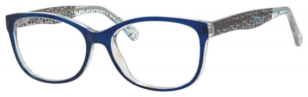 Enhance EN4021 Eyeglasses, Cobalt/Crystal