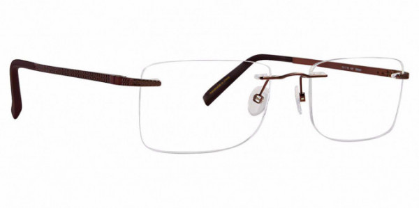 Totally Rimless TR 261 Accolade Eyeglasses, Brown