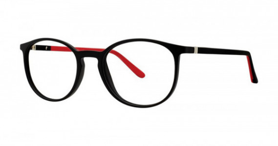 Modz DENTON Eyeglasses, Black Matte/Red