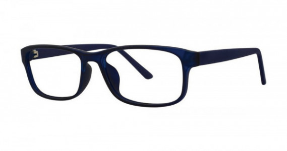 Modern Optical ANTHEM Eyeglasses, Black Matte/Navy