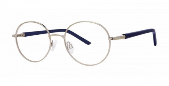 Modern Optical TRUST Eyeglasses, Pewter/Navy Matte