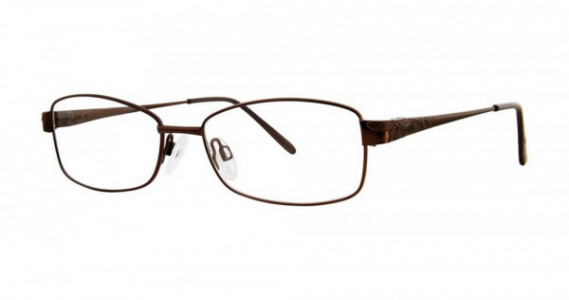 Modern Optical MELANIE Eyeglasses, Matte Brown