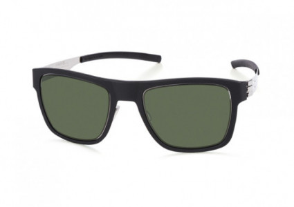ic! berlin Kingpin Sunglasses, Chrome-Black