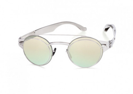 ic! berlin Parallel_Reality Sunglasses, Chrome / Silver Mirrored