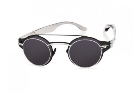 ic! berlin Parallel_Reality Sunglasses, Black / Black Nylon