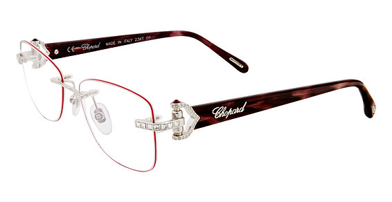 Nina Ricci VCHC01S Eyeglasses, Silver 0579