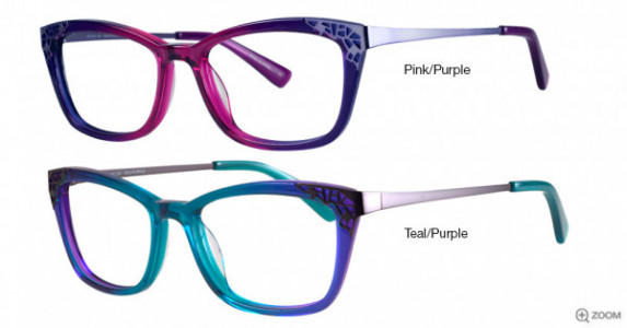 Wittnauer Porsha Eyeglasses, Pink/Purple