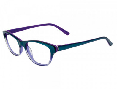 NRG R598 Eyeglasses, C-3 Teal Purple