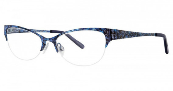 Via Spiga Via Spiga Odetta Eyeglasses, 790 Blue Multi