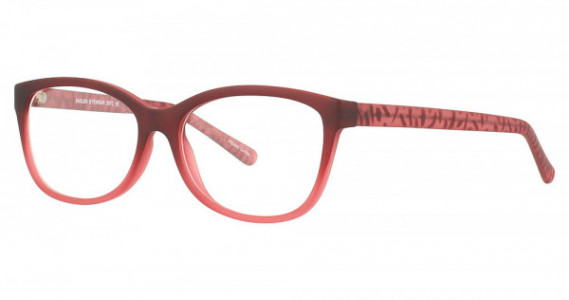 Smilen Eyewear 3070 Eyeglasses, Matte Red Fade